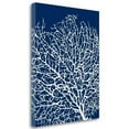 thumbnail image 2 of Tangletown Fine Art 'Navy Coral I' Graphic Art Print on Wrapped Canvas, 2 of 2