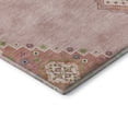 thumbnail image 3 of Addison Rugs Mayfield Premium Machine Washable Traditional Oriental Pink Rectangle Rug, 9' x 12', 3 of 6