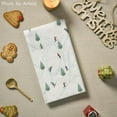 thumbnail image 4 of SOME THING Xmas Trees Ski Winter Kitchen Towels Dish Towels, 18x26 Inch Farmhouse Christmas Snow Decoration Hand Towels Set of 2, 4 of 6