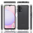 thumbnail image 2 of Crystal Clear Case for Samsung Galaxy A13 4G, [Not Yellowing] Gradient Phone Case with Built-in Screen Protector, Military Grade Drop Protection Shockproof Transparent Cover for Galaxy A13 4G, Purple, 2 of 6