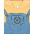 thumbnail image 3 of Minions Little Kids' Boy or Girl Cosplay Hooded T-Shirt Yellow Denim Blue, 3 of 5