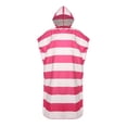 thumbnail image 1 of Poncho de Bain en Microfibre pour Changer de Combinaison de Surf, Taille, Rose, 1 of 8