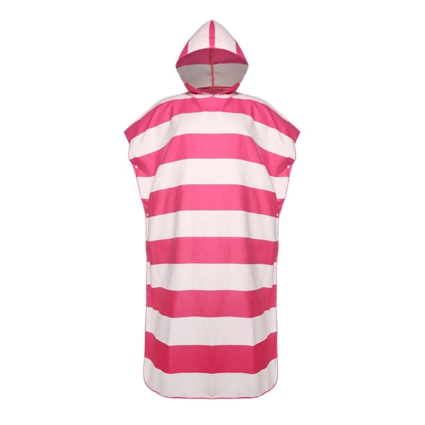 Poncho de surf kusrkot Toalla de Cambio de Piscina Rosado Capa de playa