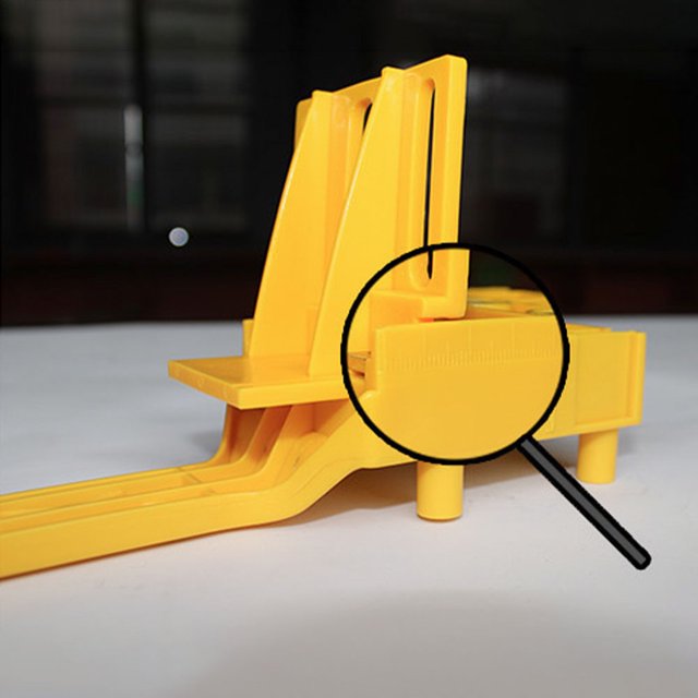 FONDOTIN Woodworking Center Drilling Locator 1 Set Yellow for Hobbyists