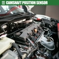 thumbnail image 2 of Unique Bargains Engine Camshaft Position Sensor Cam Position Sensor for BMW E83 X3 2004-2006 ABS NO.12141435350 Black, 2 of 6