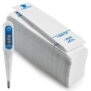 MEDca Digital Thermometer Disposable Probe Covers for Adult, 100 Count