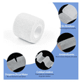 thumbnail image 3 of 6pzs Venda Elástica Autoadherible Cinta Cohesiva 5cmx4.5m Eo Safe Imports Blanco, 3 of 5