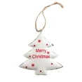 thumbnail image 4 of Colgante de Navidad Macarena Hecho a Mano Reutilizable Blanco, 4 of 8