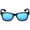 Blue, variant on Classic Style Full Lens (No Bifocal) Reading Sunglasses for Men and Women - Blue - 1.25