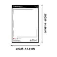 thumbnail image 2 of Vrorvz Réfrigérateur Magnétique Effaçable à Sec avec Fonction Message Réutilisable Aimant Fort Tient Fermement pour Communication Familiale Pratique Inclut Marqueur pour Maison Bureau Dortoir, 2 of 6