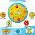 thumbnail image 2 of DEBGFS  Toys 6 to 12 Months - Ocean Rotating Light Up Musical Crawling Toy for Infants  Tummy Time Toys for 6-12 Months  1 Year Old Boy Girl Gifts  Interactive Toddler Toy, 2 of 7