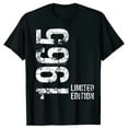thumbnail image 2 of Funny 60th Tee Vintage Legends Born in 1965 60 Years Old Party T Shirts Summer Cotton Birthday Gift Idea T-shirt Women Men, 2 of 6