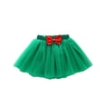 thumbnail image 6 of 3Pcs Baby Girls Christmas Outfits Long Sleeve Crewneck Sweatshirts Mesh Tutu Tulle Skirt Hat Set, 6 of 6
