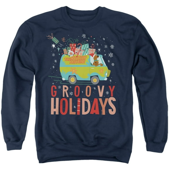 Scooby Doo! Goovy Holidays Christmas Unisex Adult Crewneck Sweatshirt