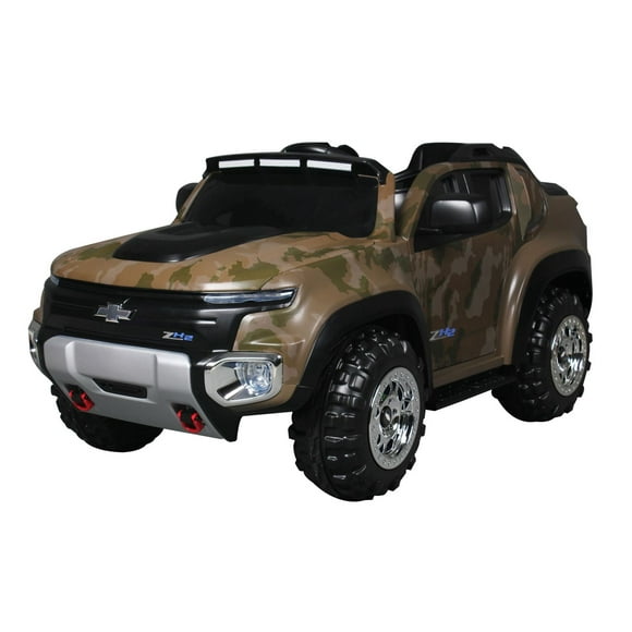 12V Ride Ons:Chevy colorado  Camo 12V truck