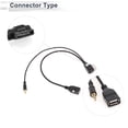 thumbnail image 4 of Cable de Adaptador de Audio Aux Único Bargains para Audi, Arnés de Radio Estéreo Conveniente 1 Pcs, 4 of 7