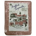 thumbnail image 1 of T.W. Evans Cordage  6 ft. x 8 ft. Buffalo Poly Tarp in Brown, 1 of 1
