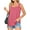 Coral, variant on MOSHU Summer Womens Tank Tops U Neck Casual Flowy Sleeveless Shirts for Women