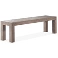 thumbnail image 1 of Steve Silver Auckland Weathered Gray Bench Reclaimed, 1 of 5