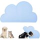 thumbnail image 1 of Alfombrilla para cuenco de perro, alfombrillas para comida para gatos, alfombrilla de silicona fácil de limpiar, alfombrilla para comida para perros, forma de nube, impermeable para mascotas, 1 of 5