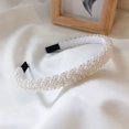thumbnail image 1 of Bandeau Torsadé Perlé Fait Main Mode Élégante pour Mariée Accessoires Cheveux de Mariage Forêt, 1 of 5