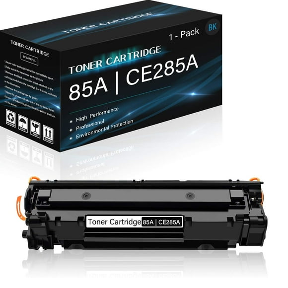1 Pack 85A / CE285A (Noir) Cartouche de Toner Compatible Haute Capacité de Remplacement pour Imprimantes HP LaserJet1102 P1105 P1106 / Pro M1212nf MFP M1217nfw MFP P1102w P1102 P1105 P1106, Vendu par Thurink.