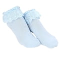 thumbnail image 2 of SPRING PARK 1 Pair Women Ankle Socks, Lace Ruffle Frilly Comfortable Cute Cotton Socks Ladies Girl Princess Lace Socks, 2 of 7