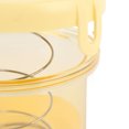thumbnail image 4 of Suodoka Greek Yogurt Strainer Maker with Lid, Fine Mesh Yogurt Filter for Homemade Thick Greek Yogurt, Kitchen Gadget Round, Yellow, 5.3 inches / 13.5 cm, 4 of 9