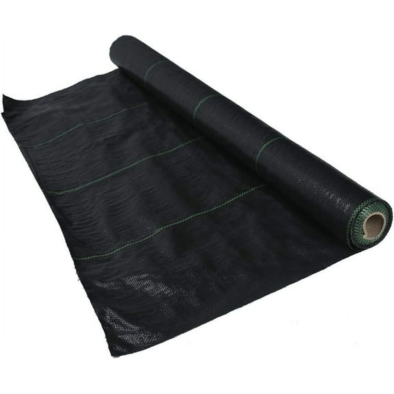 3 x 300FT Weeding Cloth Garden Weed Barrier Fabric Heavy Duty Anti-Weed Cloth Weed Control Mat Ground Cover Mat Driveway Fabric (100gsm)