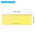 thumbnail image 2 of Unique Bargains Bandes de Lecture Guidées Surligner Marque-Page Superposé Coloré Règle de Suivi de Lecture pour Classe Jaune 8 Pcs, 2 of 6