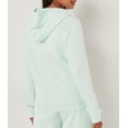 thumbnail image 2 of Sudadera con cremallera completa y logo PINK de Victoria's Secret verde XL, 2 of 5