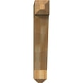 thumbnail image 2 of Ekena Millwork 6"W x 28"D x 36"H Traditional Craftsman Rough Sawn Bracket, Western Red Cedar, 2 of 13