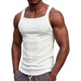 thumbnail image 4 of JTSRKL Ribbed Tank Tops for Men Slim Fit Sleeveless Textured Lightweight Breathable Shirts Stretchy Summer Training Beach Soft Fit Wear Tees, 4 of 9