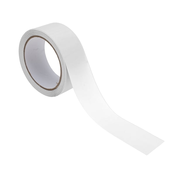 Cinta de franjas 10mx45mm Calcomanías de franjas para coche, motocicleta y carreras de barco, pegatinas DIY, blanco mate 1 Pc