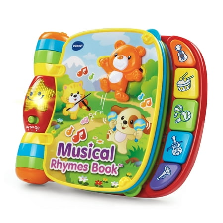 VTech Musical Rhymes Book Classic Nursery Rhymes for (Best Baby Toys For 4 6 Months)