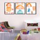 thumbnail image 5 of 3 Paneles Impresiones en   de Pared  para la Decoración Habitación Gloria Pintura de la lona linda, 5 of 9