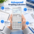 Graphing Calculator, Calculator with Graphics Functions, Large Display ...