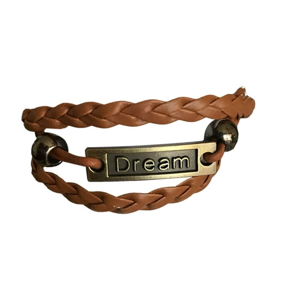 Dream Leather Bracelet Tan Bracelet