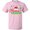 AD-Pink, variant on Mama Claus with Christmas Santa Hat and Snowflakes T-Shirt