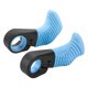 thumbnail image 1 of 2 piezas de reposapiés para manillar de bicicleta, diseño ergonómico, se adaptan a manillares de 22,2 mm Azul, 1 of 8