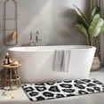 thumbnail image 2 of Black Leopard Pattern Kitchen Rug Mat,Kitchen Runner Rugs Non Skid Washable,Decorative Kitchen Floor Mats for Kitchen,Sink,Laundry,17"x47.2", 2 of 7
