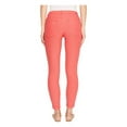 thumbnail image 2 of HUE U18746 Essential Denim Cuffed SKIMMER Legging Jegging Pant TART ( XS ), 2 of 2