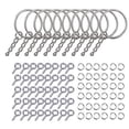 thumbnail image 1 of 3x220 Piezas Llaveros Acrílicos De Tornillos Para DIY Llavero Artesanía Plata SM SunniMix Llavero acrílico, 1 of 6