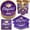 Purple & Gold, variant on 125PCS Graduation Paper Plates and Napkins, 2026 Graduation Party Supplies Blue & Gold Disposable Dinnerware Set, Graduation Party Decorations for College & High School (Serves 25 Guests)