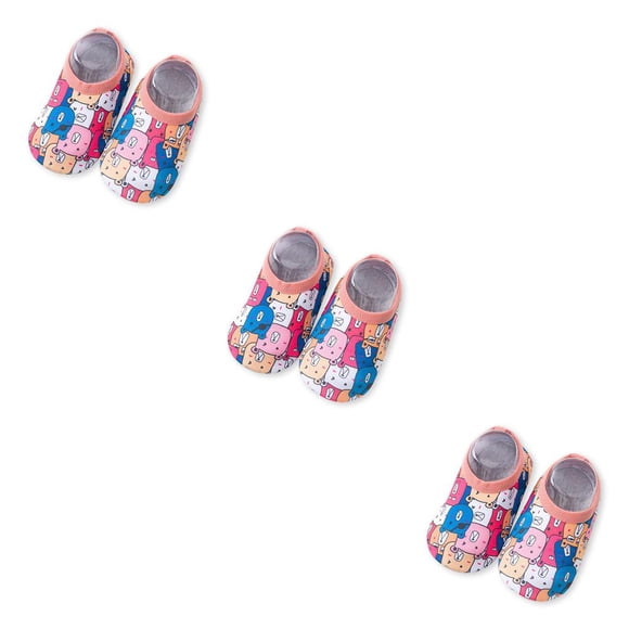Sonducket 1 par de zapatillas de agua de nailon para niños pequeños, suela de silicona, zapatos de natación para niños y niñas, botas de pesca para Type1 NO1