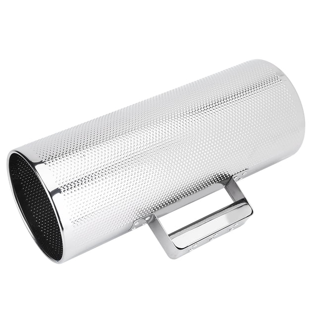 Guirowith Scraper,5*12.8'' Professional Stainless Steel Musical Instruments Accessories Percussion Instrument Exquisite Design