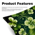 thumbnail image 2 of Saint Patrick's Day Pillow Covers Set with Unique Patterns - 16x16, 18x18, 20x20 Inches - Set of 2 Elegant Pillow Inserts, Throw Pillows Covers for Home for Any Occasion, 2 of 6