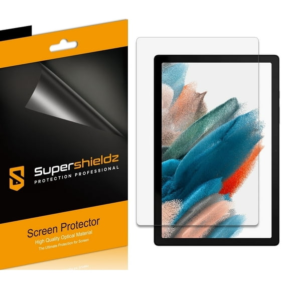 (3 Pack) Supershieldz Designed for Samsung Galaxy Tab A8 (10.5 inch) Screen Protector, High Definition Clear Shield (PET)