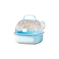 thumbnail image 2 of Vacemry Portable Hamster Cage Bird Carrier, Small Animals Travel Backpack Acrylic Transparent Pet Carrier Lightweight Escape Proof Box, Hamster Travel Cage Bird Travel Carrier Small Pet Backpack, 2 of 6