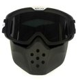 thumbnail image 2 of Windproof Motorcycle Goggles for Open Face Helmets - Retro Motocross Shatter-Proof Lens, 2 of 5